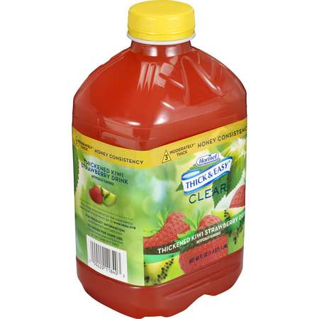 THICK & EASY Clear Thickened Kiwi Strawberry Honey Consistency 46 oz., PK6 11840